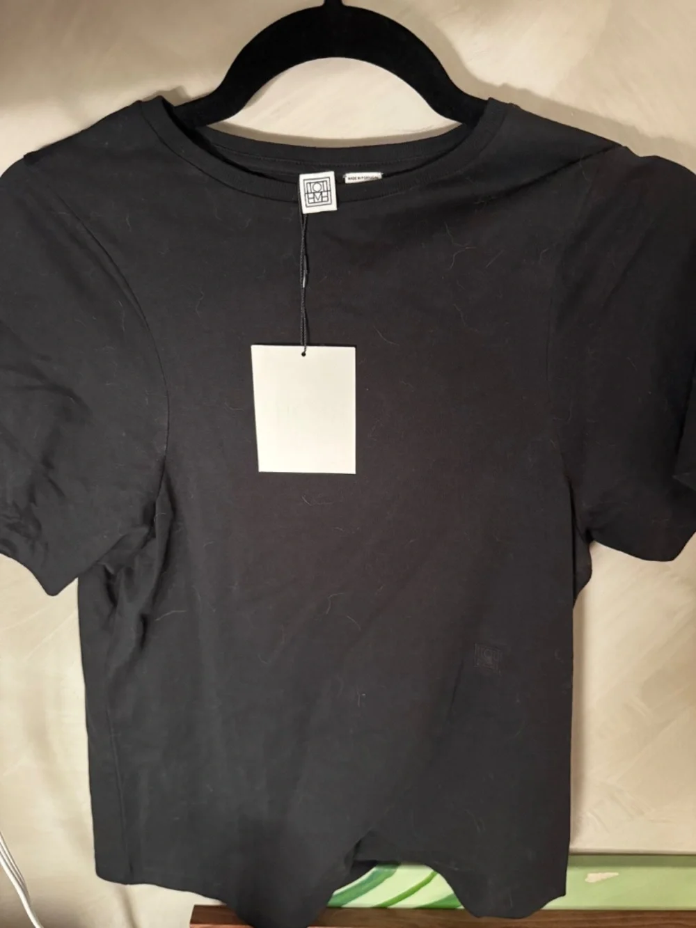 NWT Toteme Curved Seem Tee